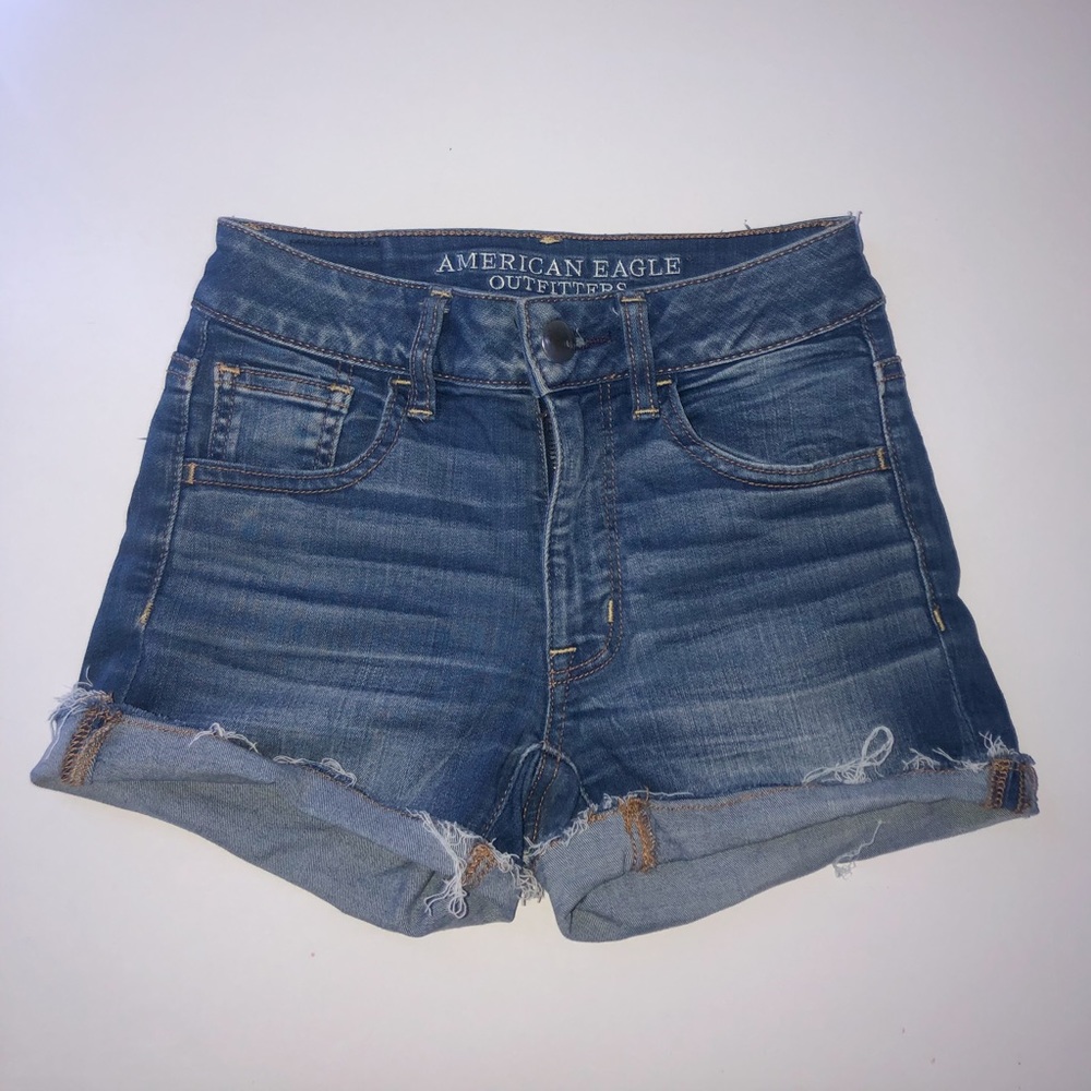 American eagle jean shorts